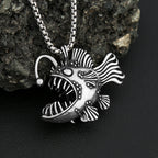 Lantern Fish Pendant — 316L Stainless Steel