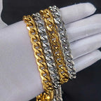 Cuban Bracelet Stainless Steel 11MM Miami