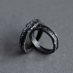 New Abyss Ring Male Couple Ring Handmade Retro Simple Men's and Women's Rings