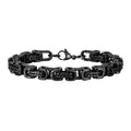 Byzantine Chunky Braided Bracelet 8mm — Stainless Steel