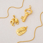 Gold Pendant Necklace