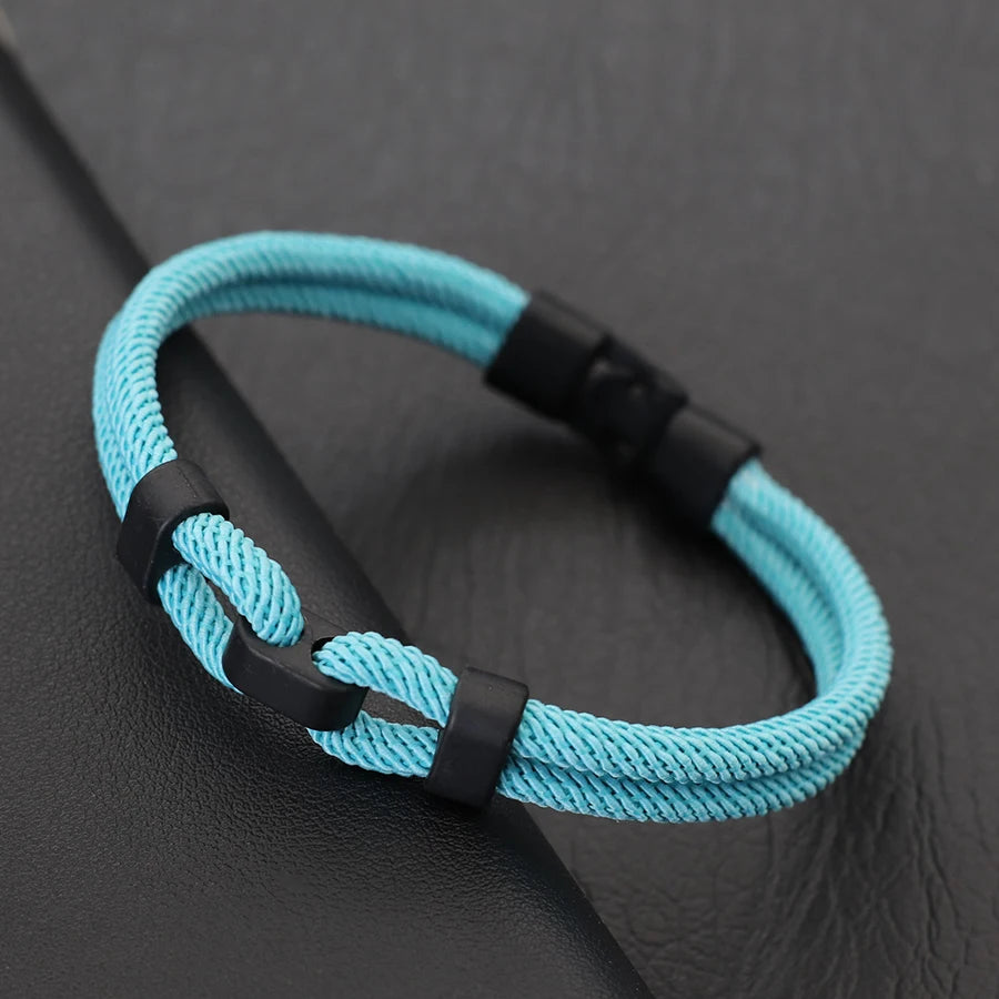 Personalized Thread Bracelet For Men Grade A 4mm Round Milan Rope Braslet Bangle For Hombre 6 Colors Wrap Braclet Boyfriend Gift