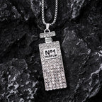 Steel Chain Perfume Bottle Small Crowd Versatile