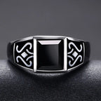 New 925 Silver Vintage Men Ring Classics for Man Women Sterling-Silver Wedding Simple Jewelry Engagement Gift Fashion