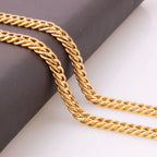 Cuban Gold Chain 10MM Curb Link Necklace