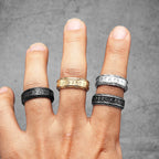 Viking Rune Ring — Stainless Steel
