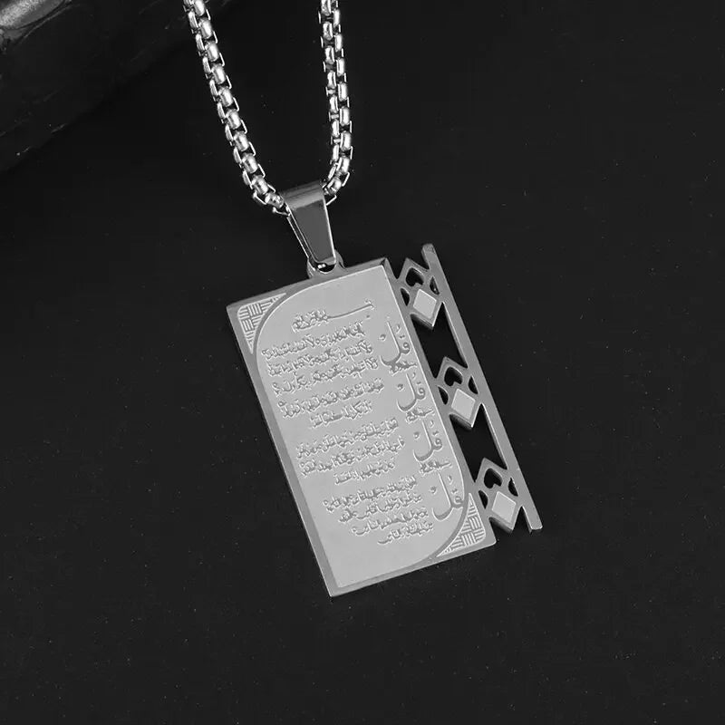 Hip Hop Military Style Stainless Steel Dog Tag Pendant Necklace for Men Women Gold Plated Personalized Id Card Name