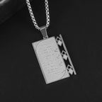 Hip Hop Military Style Stainless Steel Dog Tag Pendant Necklace for Men Women Gold Plated Personalized Id Card Name