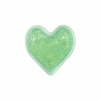 Portable PVC Heart Shaped Ice Pack Gel Heart Shaped Hot Cold Pack Reusable Gel Pad Household Necessities