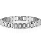 316L Stainless Steel Bracelet For Man Women 15MM Wide Link Watch Chain Men's Bracelets Necklaces Mannen Armband Hand