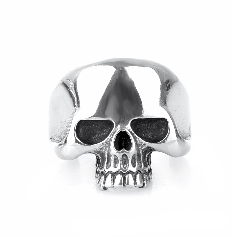 Pirate Skull Ring — Stainless Steel