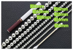 Round Bead Chain Necklace — Stainless Steel