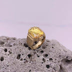 R3351g Men's High Quality Vintage Stainless Steel Styles Ring Jewelry