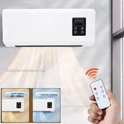 Wall-Mount Fan & Heater — Cool & Warm Combo