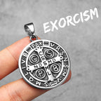 St. Benedict Pendant Necklace — Stainless Steel