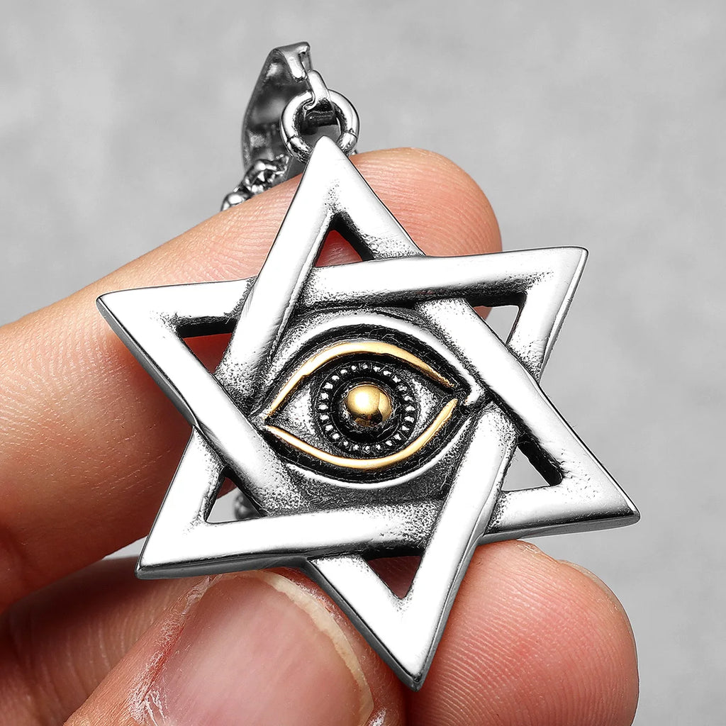 Seal of Solomon Pendant — Stainless Steel