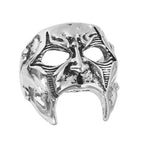 Robot Ghost Skull Open Ring — Stainless Steel