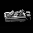 Hip Hop Fashion Stainless Steel Necklace Personality Punk Retro Demon Skull Pendant Necklace For Trendy Men Women
