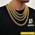 Stainless Steel Cuban Chain Necklace Miami