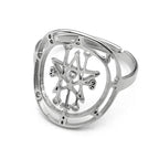 Astaroth Sigil Gold Pendant Necklace — Stainless Steel