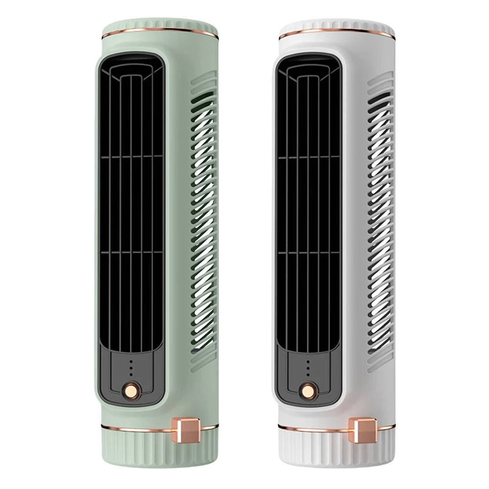 Rechargeable Wall Mount Air Cooler Silent Vertical Tower Fan Air Conditioning Fan for Home Bedroom Office Living Room