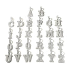 TBTK Big Bold Single Letter Pendant Initial Letter A-Z Micro Paved Out 5A Cubic Zirconia Charm Necklace Hiphop Jewelry