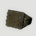 New Jewelry Hollowed-out Ring Electroplating Protection Wear Resistant Men's Ring Personality Uneven Bumpy Rings