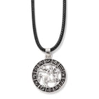12 Horoscope Pendant Necklace For Women Men Silver Color Aries Leo 12 Constellations Zodiac Sign Necklaces Choker