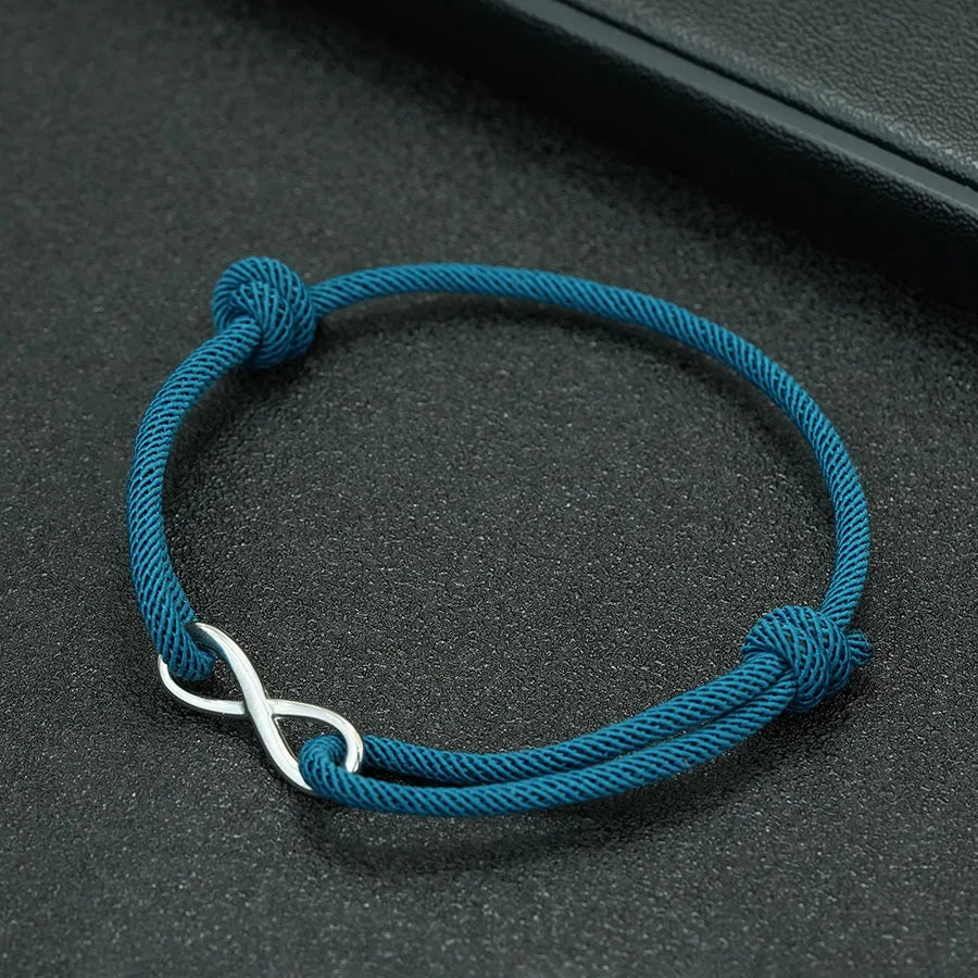 Premium 3MM Adjustable Rope Cord Bracelet — 6 Colors