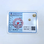 AU750 Real 18K Gold Moissanite Diamond Necklace Fine Jewelry For Woman Wedding Proposal Gift Present