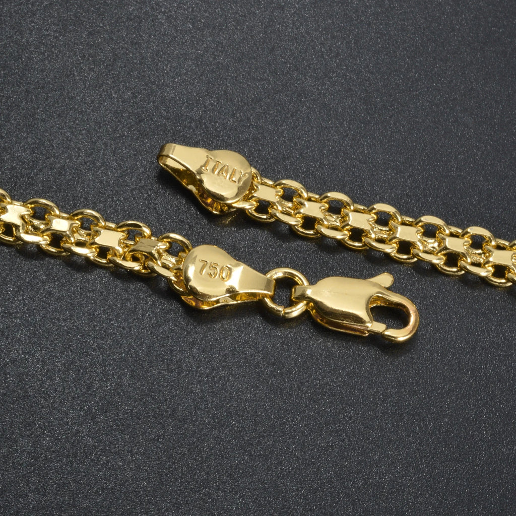 Sunny Jewelry Hip Hop Chain Necklace for Men Women Basic Punk Copper Long Lock Choker Chain Necklace Party Fashion Jewelry Gifts