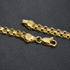 Sunny Jewelry Hip Hop Chain Necklace for Men Women Basic Punk Copper Long Lock Choker Chain Necklace Party Fashion Jewelry Gifts