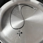 Punk Stainless Steel Star Geometry Pendant necklace for Men Hip Hop Elements Jewelry