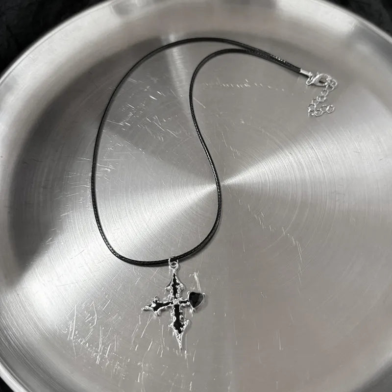 Punk Stainless Steel Star Geometry Pendant necklace for Men Hip Hop Elements Jewelry