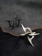 Neo-Gothic Claw Ring — Stainless Steel