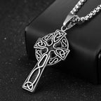Celtic Cross Steel Pendant Nordic Versatile Retro