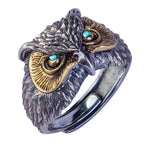 Retro Domineering Ethnic Style Fire-Breathing Dragon Ring Men\\\\\'s Charm Open Ring Punk Motorcycle Rider Jewelry Accessories