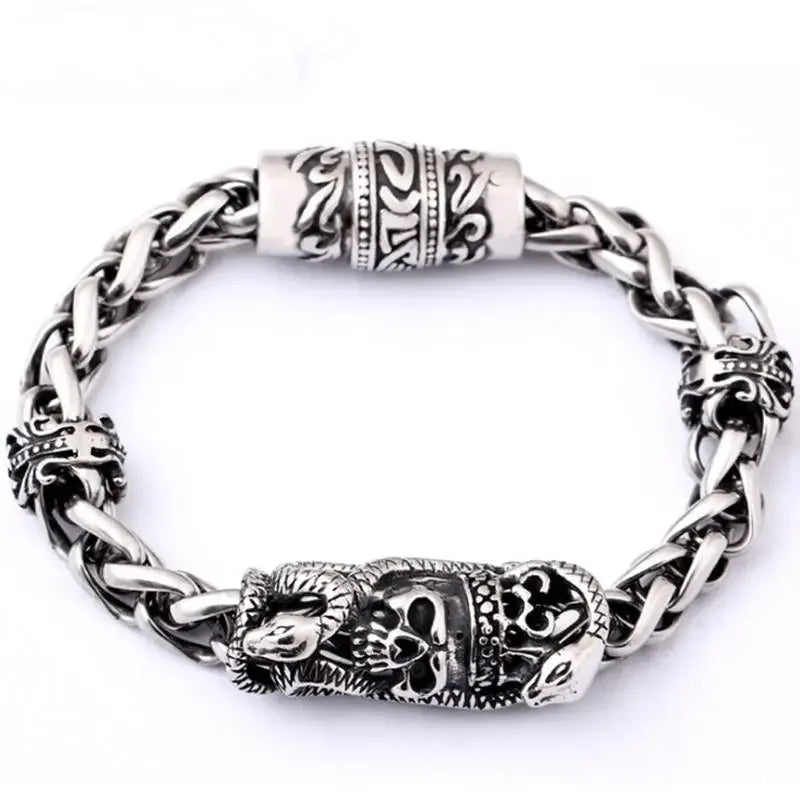 Skull Bracelet — Gothic Punk