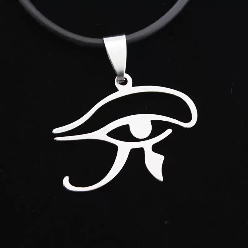 Ankh Cross Pendant Necklace — Stainless Steel