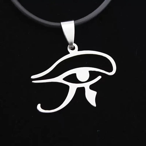 Ankh Cross Pendant Necklace — Stainless Steel