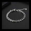 Minimal Bar Bracelet — Stainless Steel