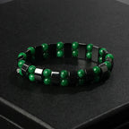 Fashion Wave Hematite Magnetic Bracelet Men Original Beaded Hematite Energy Bracelets for Women Positive Energy Jewelry