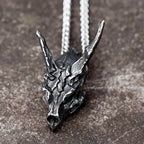 Dragon Skull Pendant Necklace
