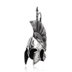 Spartan Warrior Stainless Steel Pendant Necklace