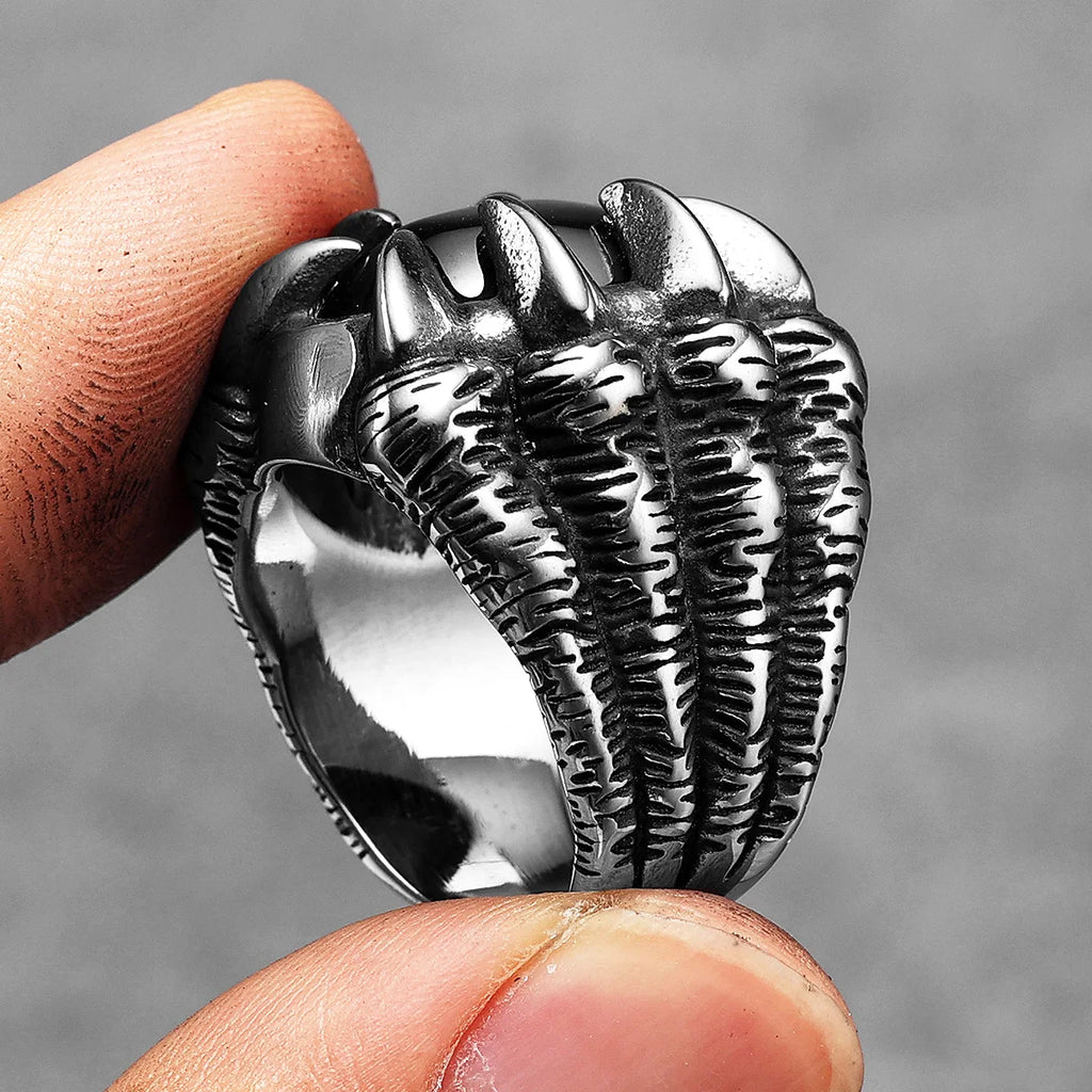 Dragon Claw Ring — Stainless Steel