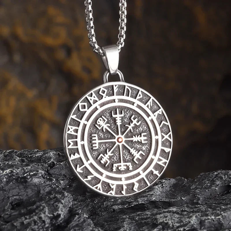 Hebrew Pentagram Star Pendant Necklace — Amulet