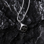 Gambling Dice Pendant Choker Necklace — Zinc Alloy
