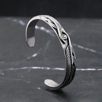 Gothic Eagle Steel Bracelet Punk Animal Feather