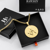Stainless Steel Masonic Engraveable Name Pendant