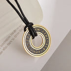 Stainless Steel Trinity Celtic Knot Nordic Rune Pendant Necklace Retro Ethnic Style Irish Knot Lucky Amulet Jewelry for Men